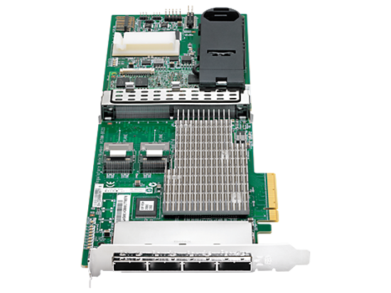 Picture of HP Smart Array P812/1G FBWC 2-ports Int/-ports Ext PCIe x8 SAS Controller 487204-B21 587224-001
