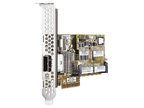 Picture of HP Smart Array P222/512 FBWC 6Gb 1-port Int/1-port Ext SAS Controller 631667-B21 633537-001