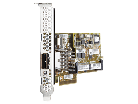 Picture of HP Smart Array P222/512 FBWC 6Gb 1-port Int/1-port Ext SAS Controller 631667-B21 633537-001