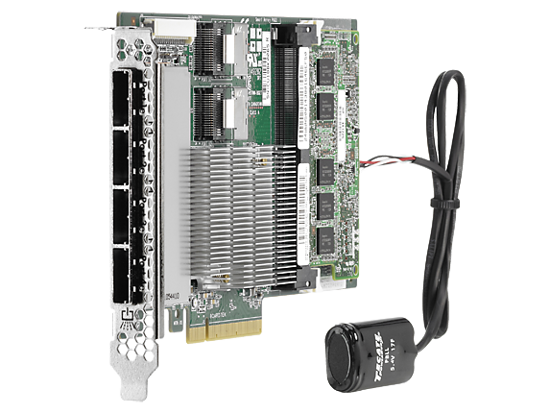 Picture of HP P822/2GB FBWC 6Gb 2-ports-Int/4-ports Ext SAS Controller 615418-B21 643379-001