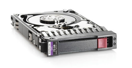 Picture of HPE 72GB SAS 15K 3G (2.5") Dual Port Hard Drive 418371-B21 418398-001