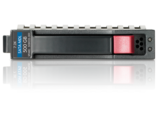Picture of HPE 500GB SATA 7.2K 3G (2.5") Midline Hard Drive 507750-B21 508035-001