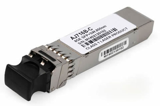 Picture of HP 8Gb Shortwave B-series Fibre Channel 1 Pack SFP+ Transceiver AJ716B 670504-001