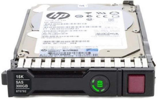 Picture of HPE 300GB SAS 15K 12G (2.5") SC Enterprise Digitally Signed Firmware Hard Drive 870753-B21 870792-001