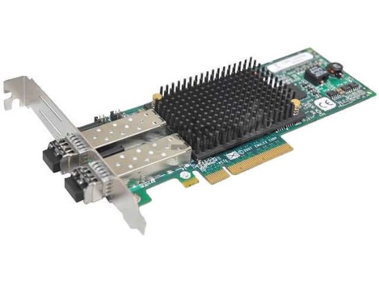 Picture of HPE 82E 8Gb 2-port PCIe Fibre Channel Host Bus Adapter AJ763B 489191-001