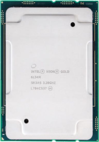 Picture of Intel Xeon-Gold 6134M (3.2GHz/8-core/130W) Processor SR3AS