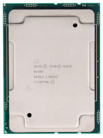 Picture of Intel Xeon-Gold 6140M (2.3GHz/18-core/140W) Processor SR3AZ