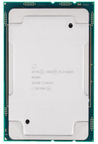 Picture of Intel Xeon-Platinum 8160M (2.1GHz/24-core/150W) Processor SR3B8