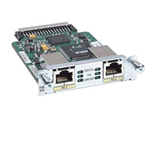 Picture of Cisco 2-Port T1/E1 Voice / WAN w/ D&I & Unstructured E1 (G703) VWIC2-2MFT-G703