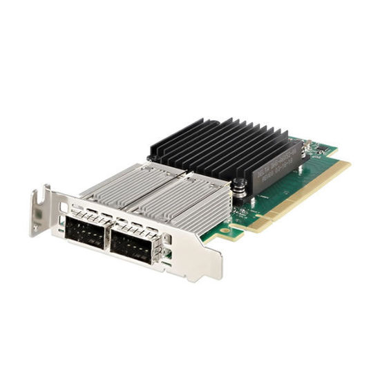 Picture of Dell Mellanox ConnectX-4 100Gbe Dual Port QSFP28 Network Adapter Low Profile - HWTYK