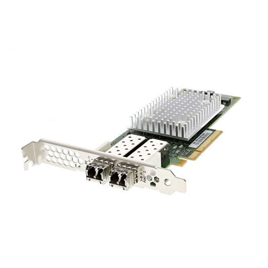 Picture of Dell Qlogic QLE2742 32GB Dual Port SFP+ Fibre Channel Host Bus Adapter High Profile - T3TK5