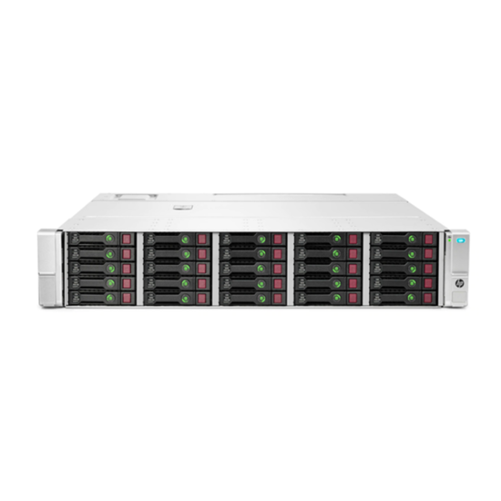 Picture of HPE D3700 25 SFF Bay 2U Storage Enclosure QW967A 739721-001