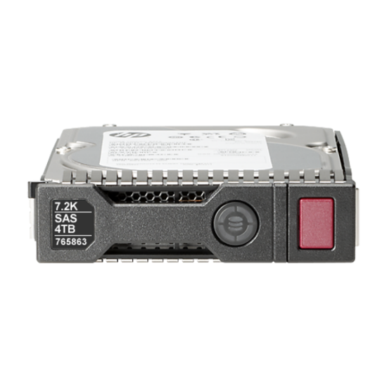 Picture of HPE 4TB SAS 7.2K 12G (3.5") SC 512e Midline Hard Drive 765257-B21 765863-001