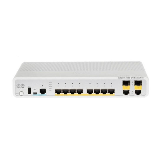 Picture of Cisco Catalyst 3560CG-8PC-S WS-C3560CG-8PC-S Switch