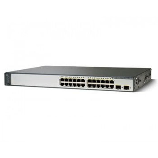 Picture of Cisco Catalyst 3750V2-48PS-SWS-C3750V2-48PS-S Switch