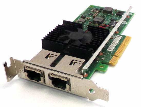 Picture of Dell Intel X540-T2 10Gb Dual Port NIC - Low Profile 3DFV8L