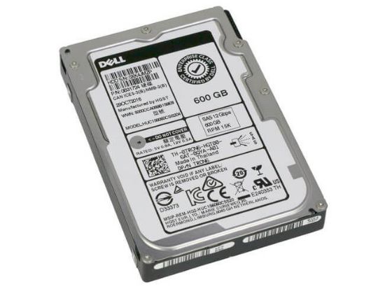 Picture of Dell 600GB SAS 15K 12G (2.5") Hard Drive TRCN6 0TRCN6