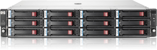 Picture of HP D2600 w/12 2 TB 6G SAS 7.2K LFF Dual Port MDL HDD 24TB Bundle Disk Enclosure BK766A