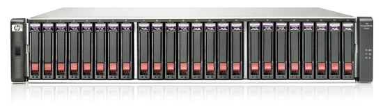 Picture of HP StorageWorks P2000 G3 iSCSI MSA DC w/24 900GB SAS 10K SFF HDD 21.6TB Bundle QR520B