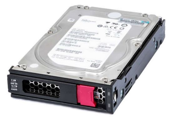 Picture of HPE 16TB SAS 7.2K 12G (3.5") LP Helium 512e ISE Business Critical Multi Vendor Hard Drive P23608-B21 P25245-001 P25247-001