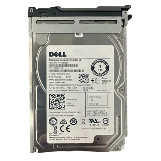 Picture of Dell 1TB SAS 7.2K 12G (2.5'') Hard Drive 56M6W 056M6W