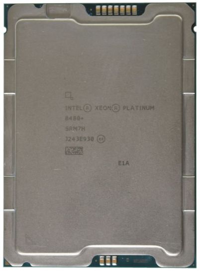 Picture of Intel Xeon Platinum 8480+ (2.0GHz/56-core/350W) Processor Kit SRM7H