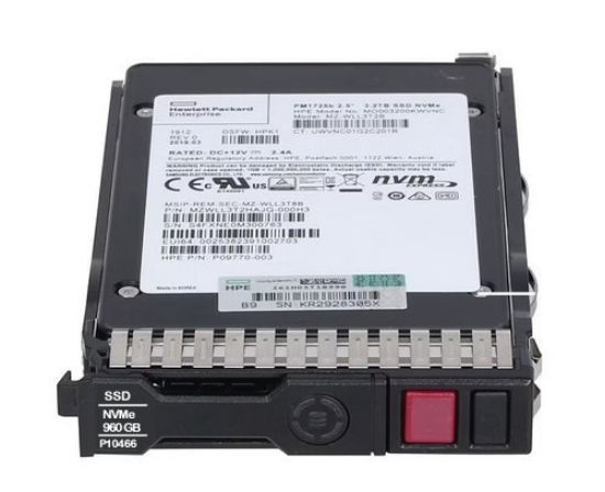 Picture of HPE 1.92TB NVMe x4 Lanes Read Intensive SFF (2.5") SCN Digitally Signed Firmware Solid State Drive P10214-B21 P10466-001