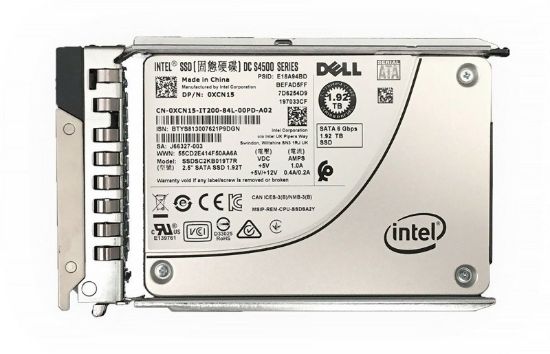 Picture of Dell 1.92TB SATA Read Intensive TLC 6G (2.5") Solid State Drive XCN15 0XCN15