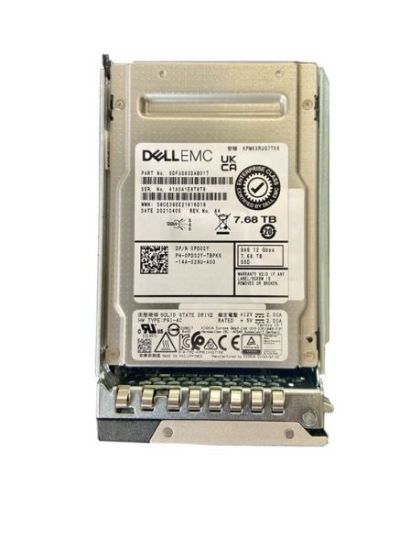 Picture of Dell 7.68TB SAS Read Intensive TLC 12G (2.5") Solid State Drive PD02Y 0PD02Y
