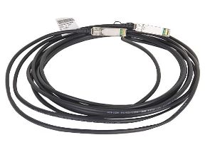 Picture of HPE FlexNetwork X240 10G SFP+ to SFP+ 5m Direct Attach Copper Cable JG081C JG081-61201