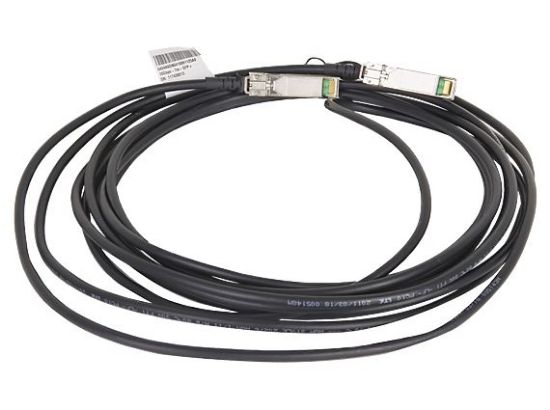 Picture of HPE FlexNetwork X240 10G SFP+ to SFP+ 5m Direct Attach Copper Cable JG081C JG081-61201