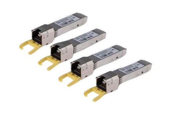 Picture of HPE MSA 1Gb RJ-45 iSCSI SFP+ 4-pack Transceiver C8S75A 738368-001