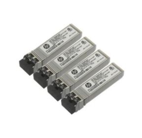 Picture of HPE MSA 16Gb Short Wave Fibre Channel SFP+ 4-pack Transceiver C8R24A 717874-001