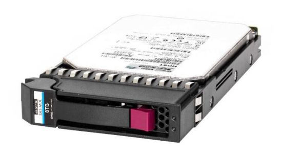 Picture of HPE MSA 8TB 12G SAS 7.2K LFF (3.5in) 512e Midline Hard Drive M0S90A 813866-001