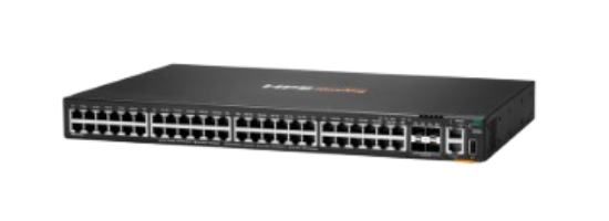 Picture of HPE Aruba Networking CX 6200F 48G Class 4 PoE 4SFP+ 370W Switch JL727B