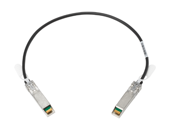 Picture of HPE 25Gb SFP28 to SFP28 3m Direct Attach Copper Cable 844477-B21 850389-001