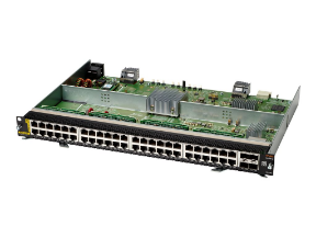 Picture of HPE Aruba Networking CX 6400 48-port 1GbE Class 6 PoE and 4-port SFP56 v2 Module R0X40C